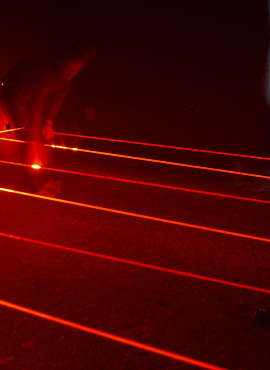 laser installation 2009 Berlin (Germany)