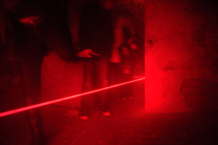 laser installation 2008 Herne (Germany)