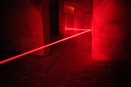laser installation 2008 Herne (Germany)