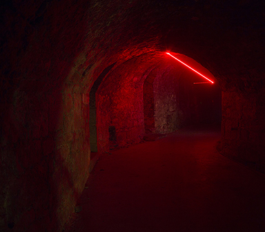 laser installation 2018 Hildesheim (Germany)