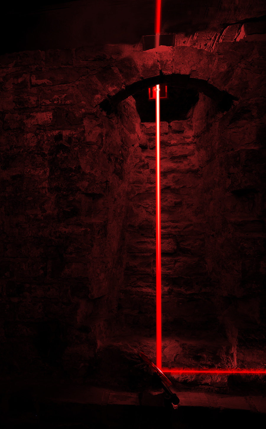 laser installation 2017 Berlin (Germany)