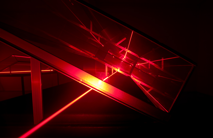 laser installation 2011 Linz (Germany)