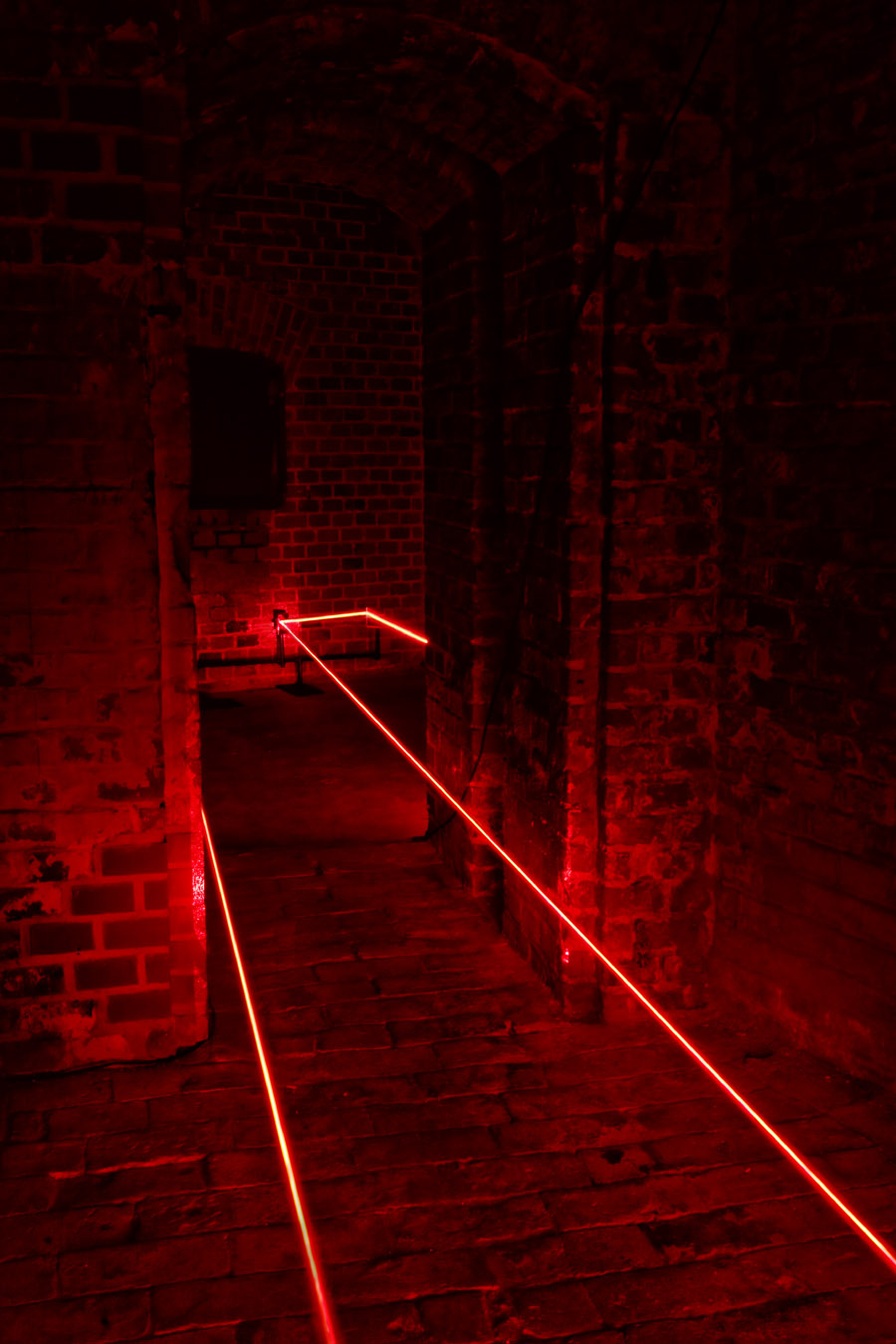 laser installation 2009 Berlin (Germany)